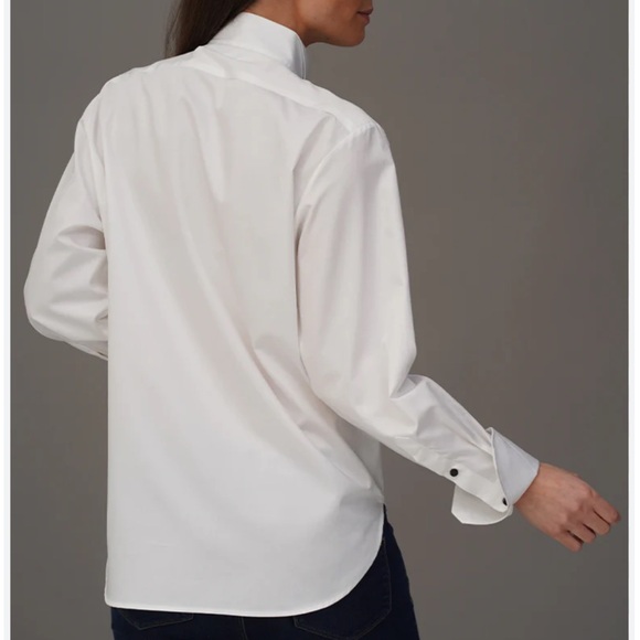 J. Crew Garçon Tuxedo Cotton Poplin Shirt - Picture 4 of 16